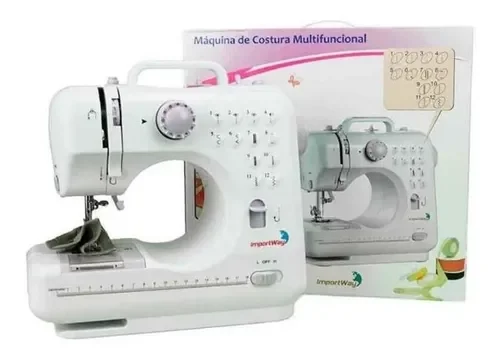 Máquina de Costura Importway Iwmc-505c Branca 127v/220v - 2
