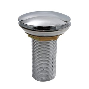 Válvula Ralo Click para Banheiro Lavatório 7/8 Metal Cromado Del Metais