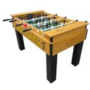 Ver imagem 2 de Mesa Pebolim Totó Madeira Maciça Embutido Alumínio Ímpar 311