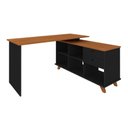 Ver imagem 5 de Conjunto para Escritório com 4 Escrivaninhas Gold Freijó/preto Artany