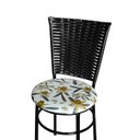 Ver imagem 5 de 6 Cadeiras para Mesa Preta Hawai Preto Assento Floral:floral Orquídea