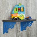 Ver imagem 2 de Mãos Francesas 20cm Reforçada Ornamentada Astronauta Azul Menino Aço