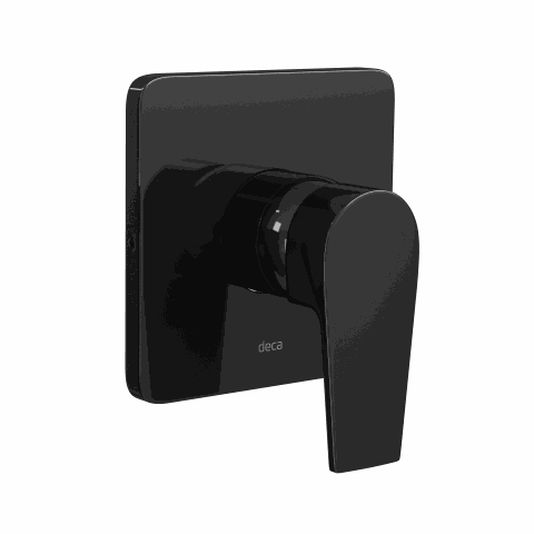 Acabamento Monocomando Ducha Higienica Level Black Matte - Deca Metais