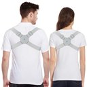 Ver imagem 3 de Colete Corretor Postura Costas Coluna Com Sensor Inteligente