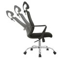 Ver imagem 7 de Kit 8 Cadeiras Escritório Presidente Giratória com Apoia Cabeça Tela Mesh San Diego