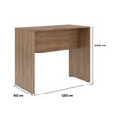 Ver imagem 2 de Mesa Bancada Ilha para Cozinha Miami Carraro Freijó