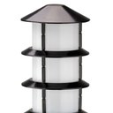 Ver imagem 2 de Poste Balizador Germany Oriental 75cm E27 Bivolt Preto Fosco