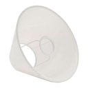 Ver imagem 5 de Kit 2 Cúpula Clássica de Abajur 30x20x50cm de Tecido Algodão Soquete Importado Ref 25