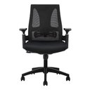 Ver imagem 2 de Cadeira Office Toledo Tela Mesh Preta - 72018