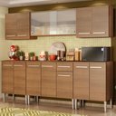 Ver imagem 1 de Cozinha Completa Madesa Emilly Wind com Balcão e Armário Aéreo Rustic Cor:rustic