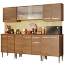 Ver imagem 2 de Cozinha Completa Madesa Emilly Wind com Balcão e Armário Aéreo Rustic Cor:rustic
