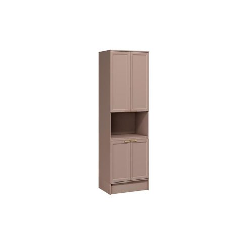 Paneleiro de Cozinha Malta 2647 Torre Quente 1 Forno C/ 4 Portas 70cm Duna - Carraro