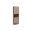 Ver imagem 1 de Paneleiro de Cozinha Malta 2647 Torre Quente 1 Forno C/ 4 Portas 70cm Duna - Carraro