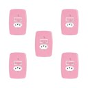 Ver imagem 1 de Conjunto 5 Interruptores Simples com Tomada 2P+T 20A Placa 4x2 Rosa Pluzie