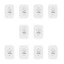 Ver imagem 1 de Conjunto de 10 Interruptores de 1 Tecla Simples e Tomada 2p+t 20a , com Placa 4x2