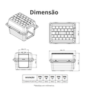 Ver imagem 3 de Casinha Pet Plástica N°4 Tam. 60 X 47x 45cm Cor Rosa Durín