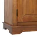 Ver imagem 6 de Cristaleira Arca e Oratório 6 Portas 2 Gavetas Manchester 2058 - Imbuia Glazer