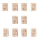 Ver imagem 1 de Conjunto de 10 Interruptores de 1 Tecla Simples e Tomada 2p+t 20a , Modular, com Placa 4x2 e Suporte