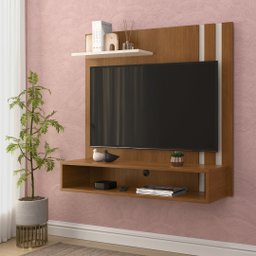 Painel Tokio Light Para Tv 32 Polegadas:Freijó/Off White - 2