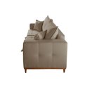 Ver imagem 5 de Sofá Matrix 02 Módulos de 100cm B25cm Meu Sofá Online B002 Veludo Capuccino