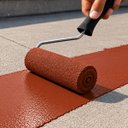 Ver imagem 2 de Manta Líquida Emborrachada Impermeabilizante Zero Goteira Vermelho Telha 18 kg - Eurodecor