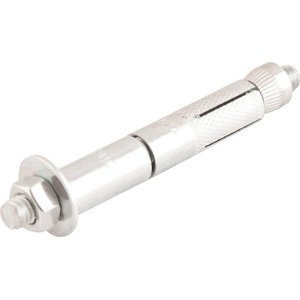 Chumbador 5/16x100mm prisioneiro zincado peça Vonder