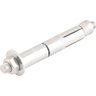 Chumbador 5/16x100mm prisioneiro zincado peça Vonder - 1