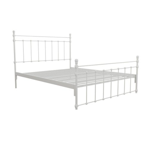 Cama de Ferro Luísa Queen Icamas Branco