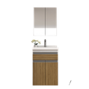 Ver imagem 1 de Gabinete de Banheiro 50cm com Lavatório e Armário Ref 501