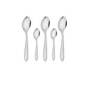 Ver imagem 1 de Conjunto Chá e Sobremesa Laguna 12 Peças Luxo Totalmente em Aço Inox Itop - Tramontina