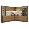 Armário de Cozinha Completa 549cm Rustic Glamy Madesa 01 - 3