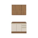 Ver imagem 2 de Cozinha Compacta 2 Peças com Tampo Yasmin Espresso Móveis