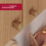 Cozinha Compacta 2 Peças com Tampo Yasmin Espresso Móveis - 9