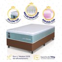 Ver imagem 3 de Cama Box Lagos Molas Ensacadas Solteirão 96x203 King House