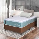 Ver imagem 1 de Cama Box Lagos Molas Ensacadas Solteirão 96x203 King House