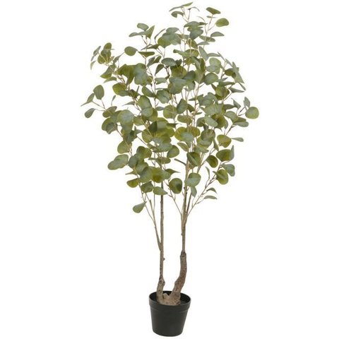 Planta Artificial Arvore Eucalipto C/pote X1152 Verde 1,20cm