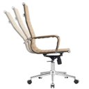 Ver imagem 7 de Kit 2 Cadeiras Escritório Presidente Esteirinha Corino Manhattan