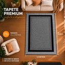 Ver imagem 4 de Tapete Sisal Art 1174 Sala Quarto Escritório Preto Cinza:1,50x2,00
