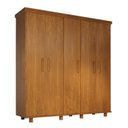 Ver imagem 4 de Guarda- roupa Ibiza 5 portas - 100% madeira 