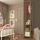 Ver imagem 2 de Closet com 1 Cabideiro e 2 Prateleiras Yes Nova Mobile Montana