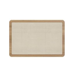 Conjunto Cabeceira Solteiro 90cm e Mesa de Cabeceira 2 Gavetas Pé Madeira Palhinha Oslo - 4
