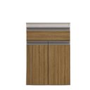 Ver imagem 2 de Gabinete de Banheiro 50cm sem Cuba/Lavatório Ref 501 Branco/Itapuã