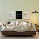 Ver imagem 2 de Kit 3 Quadros Amor Gratidão Família Significados 33x24cm:moldura Preta