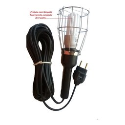 Kit 10 Pendente Luz Gaiola Arame 110/220 Volts 10 Mts.fio Pp - 3