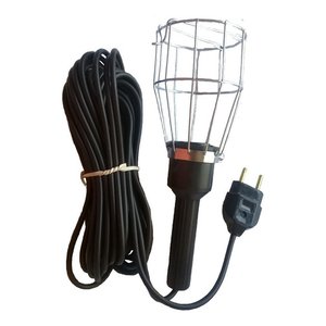 Kit 10 Pendente Luz Gaiola Arame 110/220 Volts 10 Mts.fio Pp