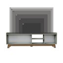 Ver imagem 5 de Rack para Tv até 75'' com 3 Portas 200cm John - Verde
