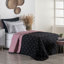 Ver imagem 3 de Kit Cobre Leito Dupla Face Solteiro Bordado Renove Hipercal 400 Fios 4 Peças:rosê