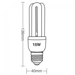 Lâmpada Compacta 15W Taschibra 127V - 2