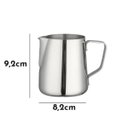 Ver imagem 7 de Caneca Aço Inox Copo Café com Medidor 350ml Cozinha