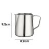 Caneca Aço Inox Copo Café com Medidor 350ml Cozinha - 7